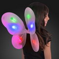 Blinking Pink LED Fairy Wings